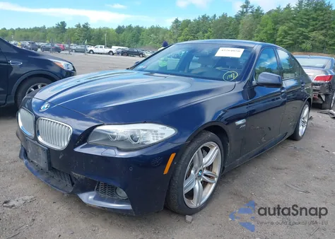 2011 BMW 550I xDrive from USA, damaged, VIN WBAFU9C53BC785266